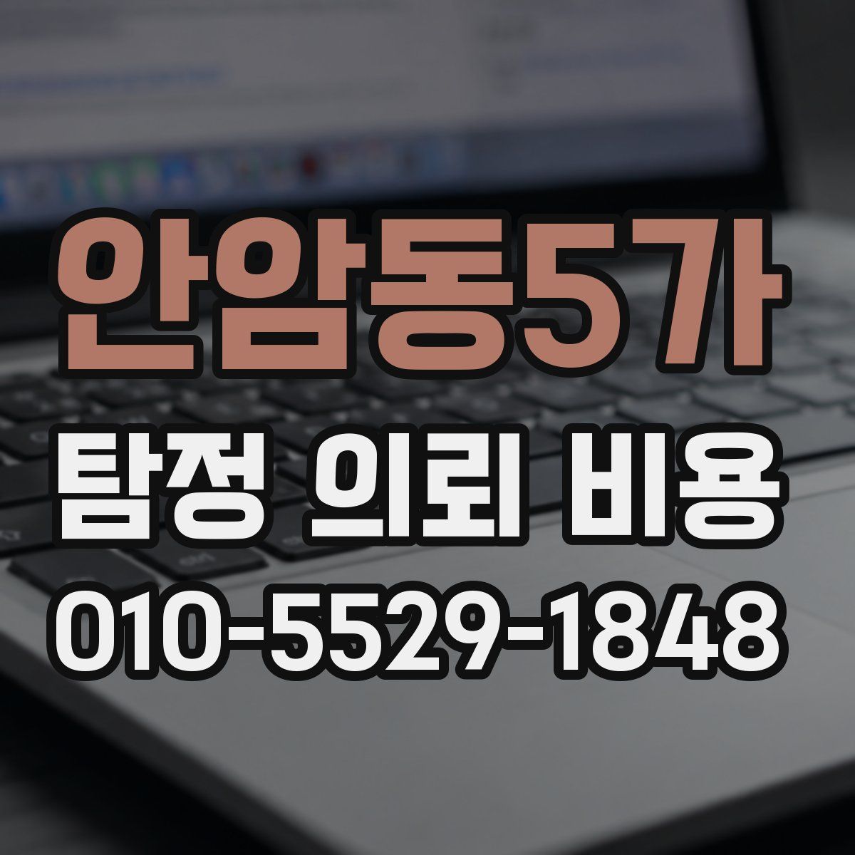안암동5가 탐정 의뢰 비용