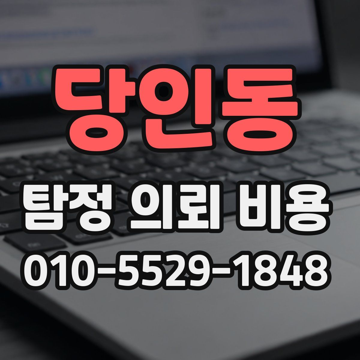 당인동 탐정 의뢰 비용