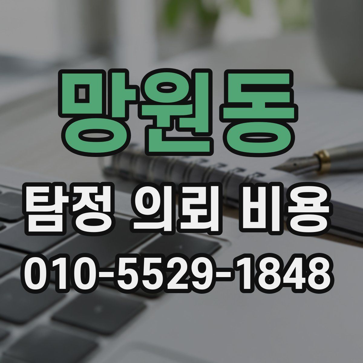 망원동 탐정 의뢰 비용