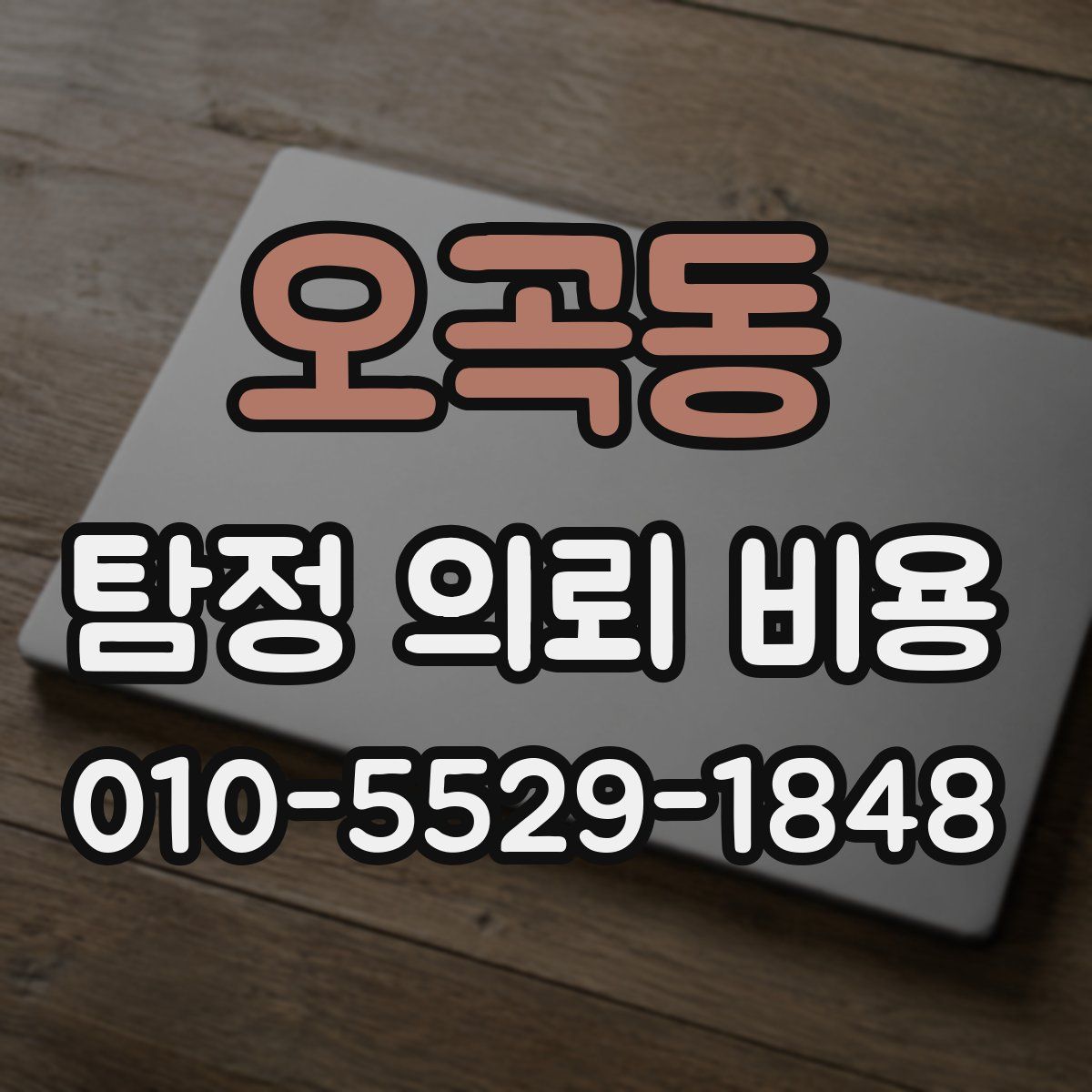 오곡동 탐정 의뢰 비용
