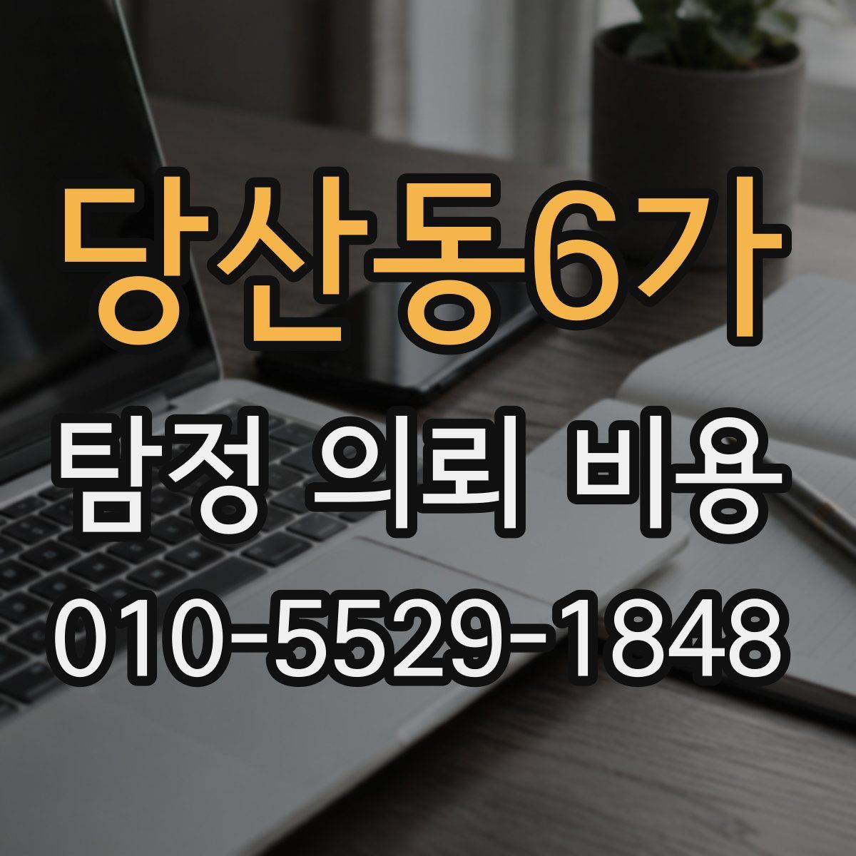 당산동6가 탐정 의뢰 비용