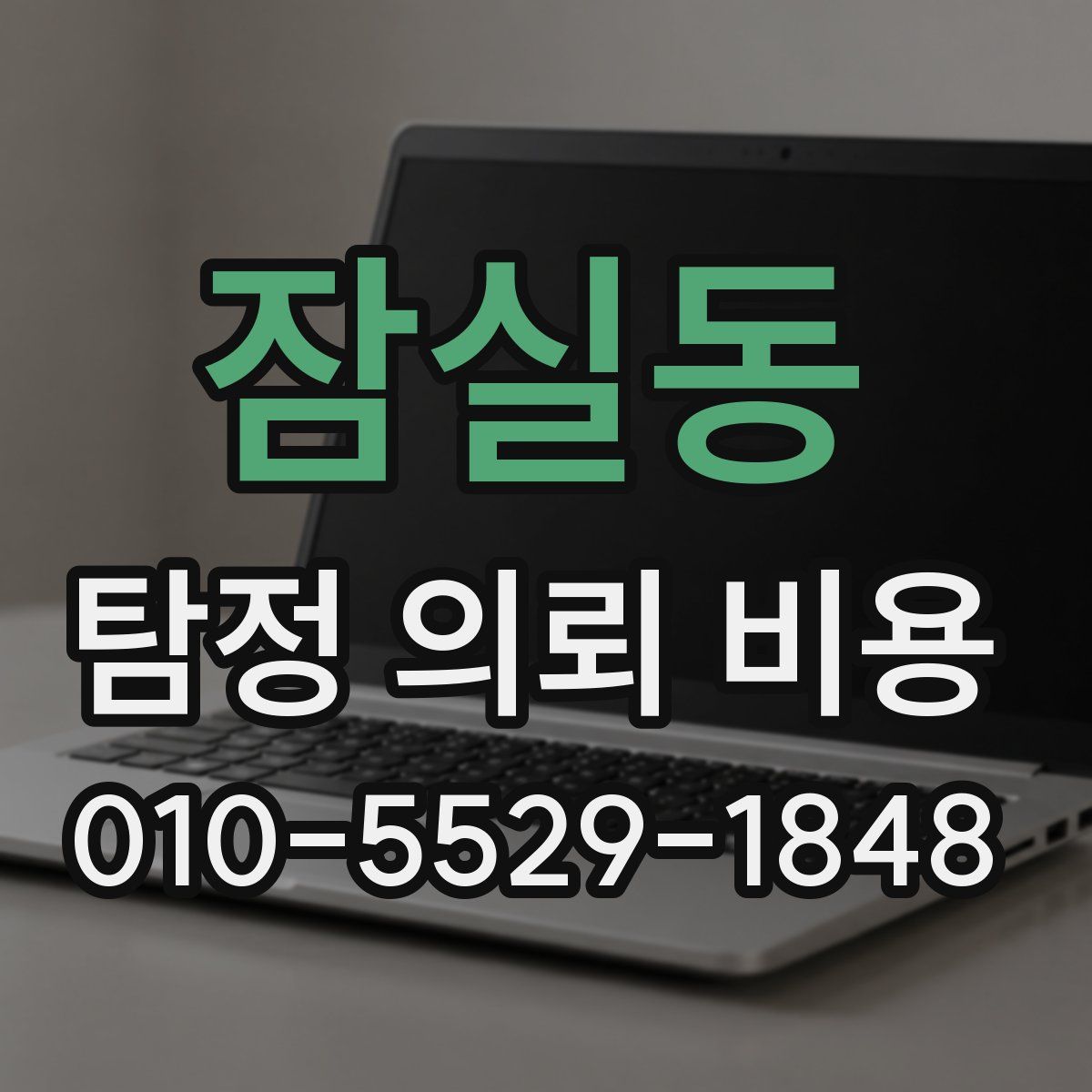 잠실동 탐정 의뢰 비용