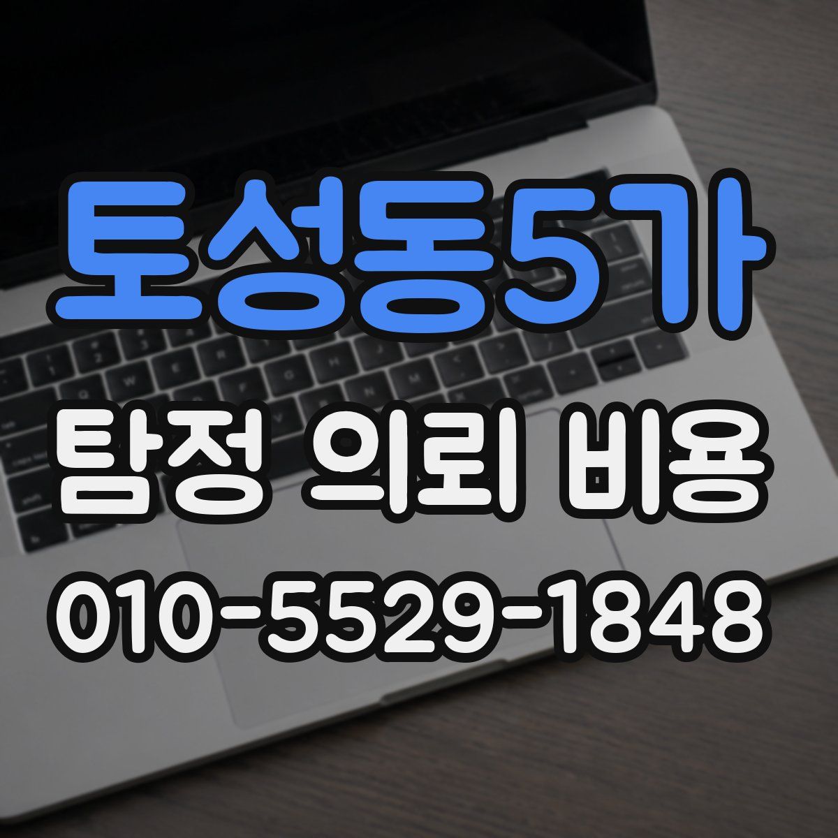토성동5가 탐정 의뢰 비용