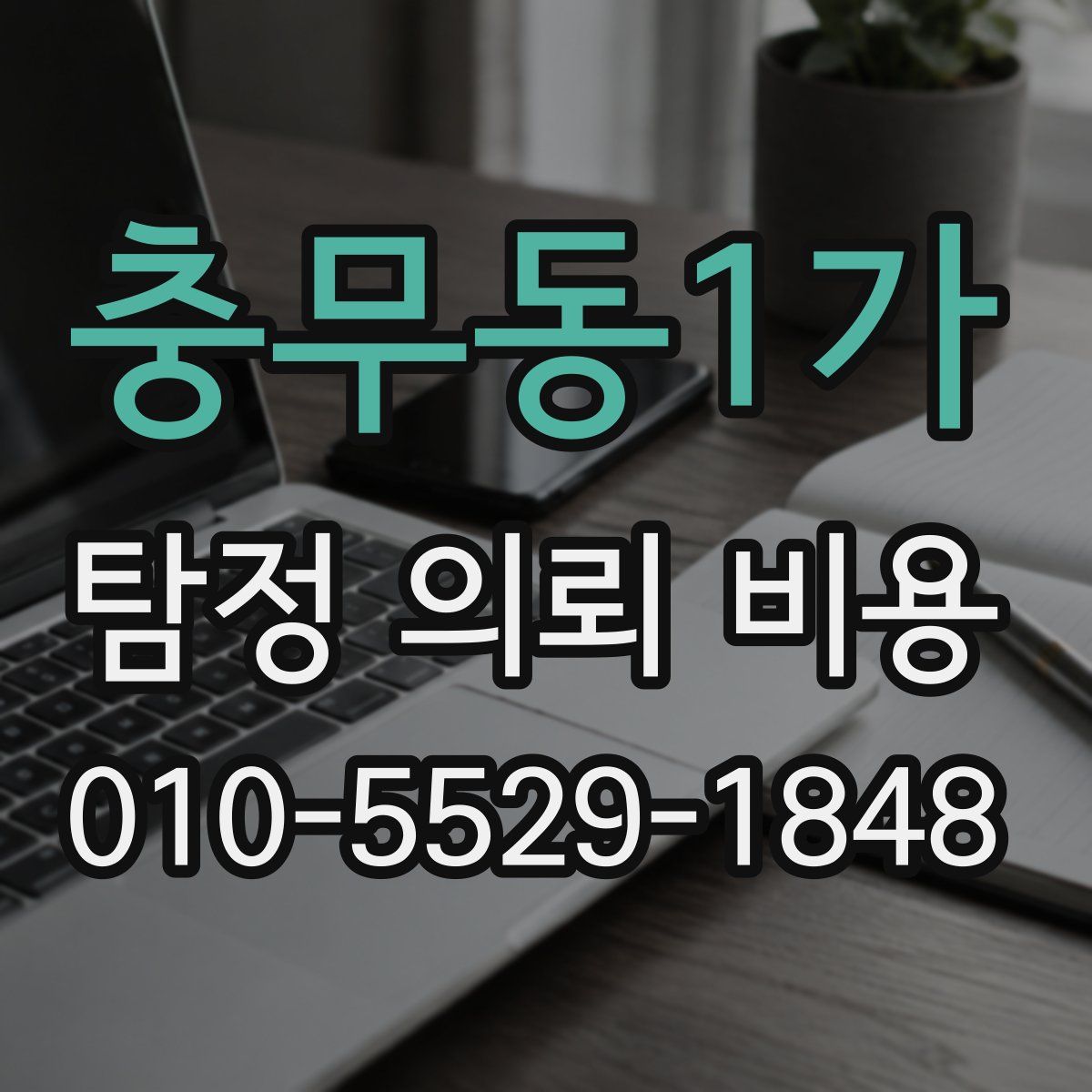 충무동1가 탐정 의뢰 비용