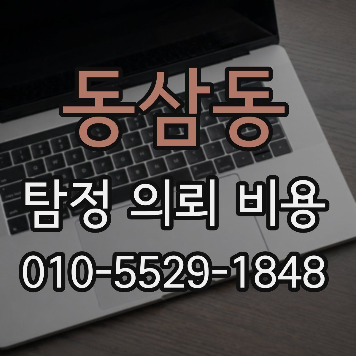 동삼동 탐정 의뢰 비용