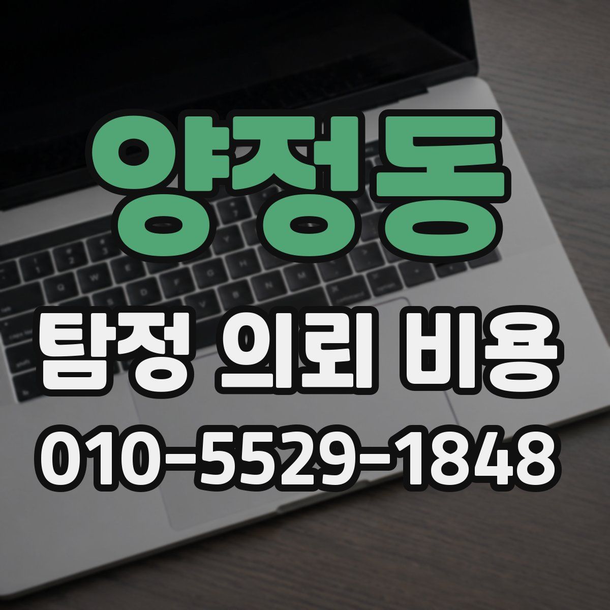 양정동 탐정 의뢰 비용