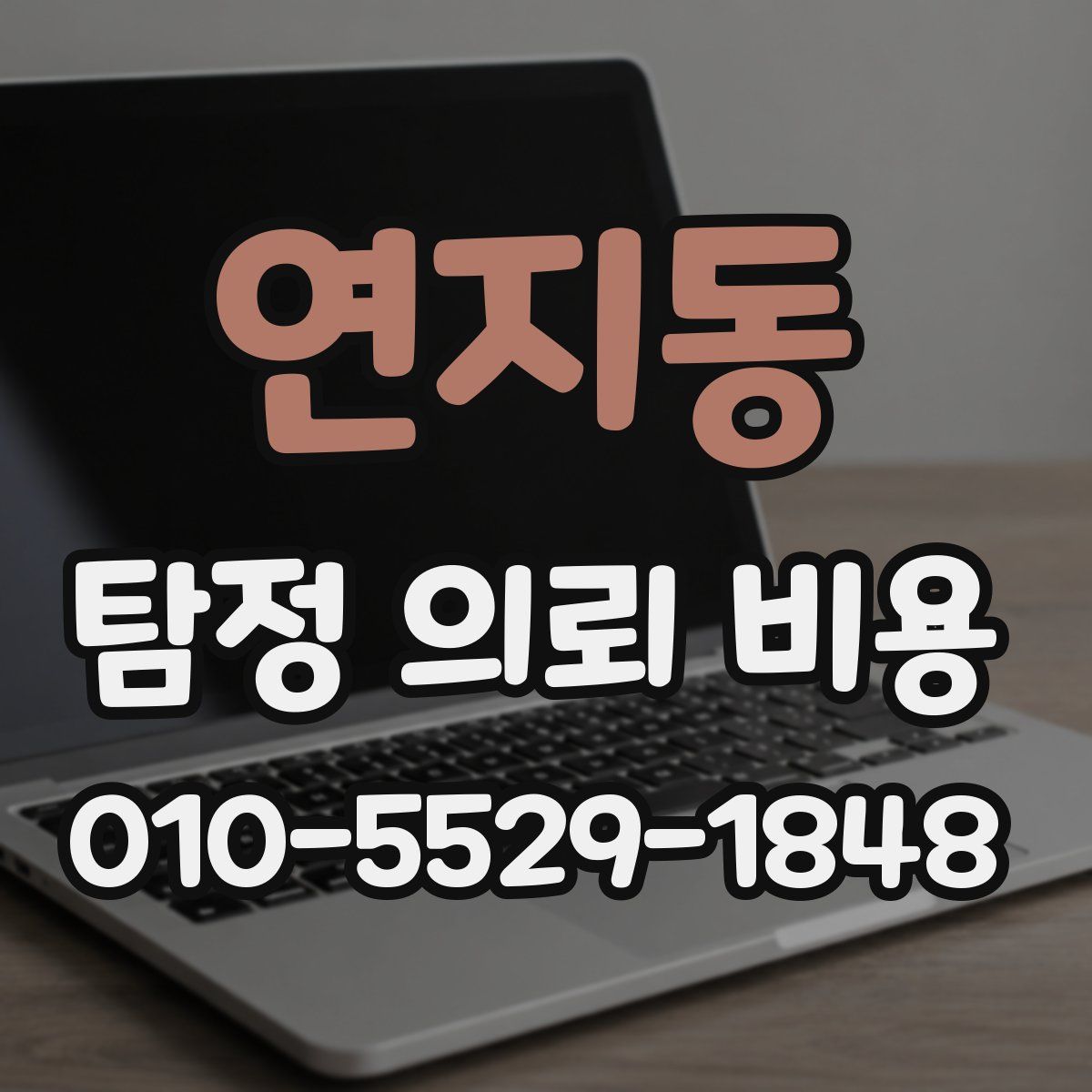 연지동 탐정 의뢰 비용