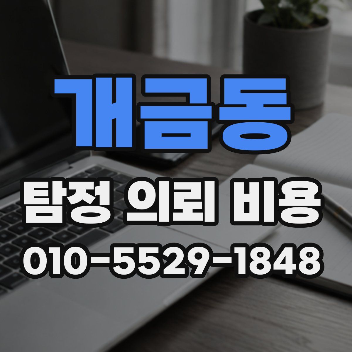 개금동 탐정 의뢰 비용