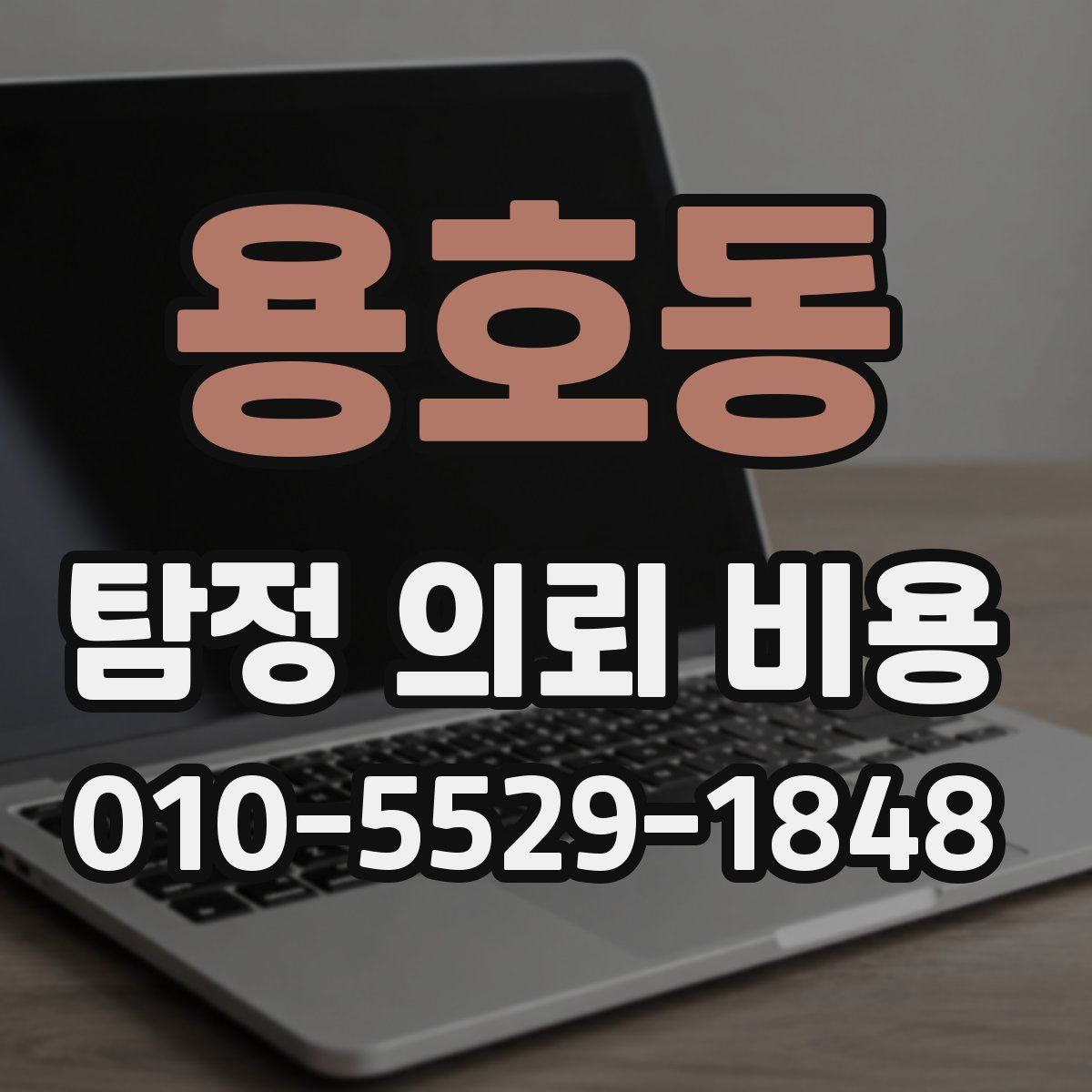 용호동 탐정 의뢰 비용