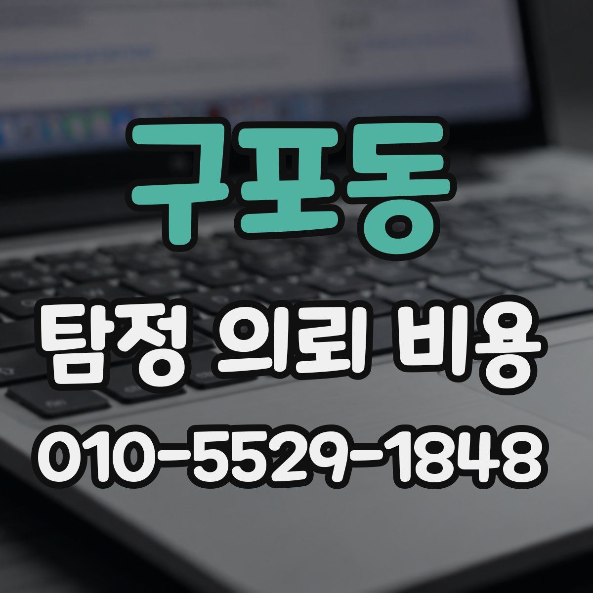 구포동 탐정 의뢰 비용