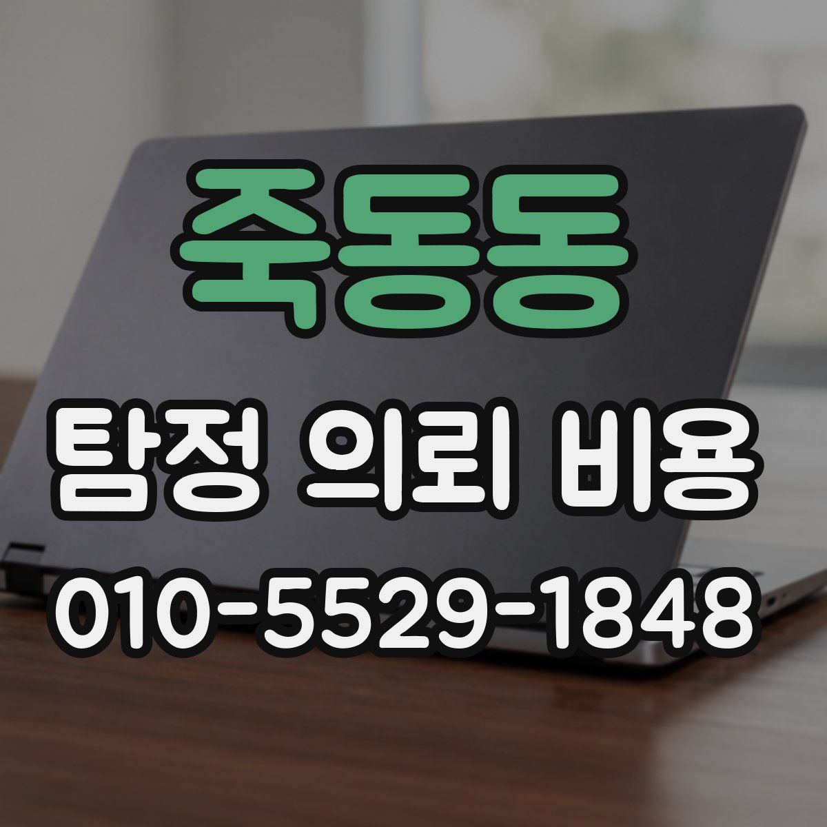 죽동동 탐정 의뢰 비용