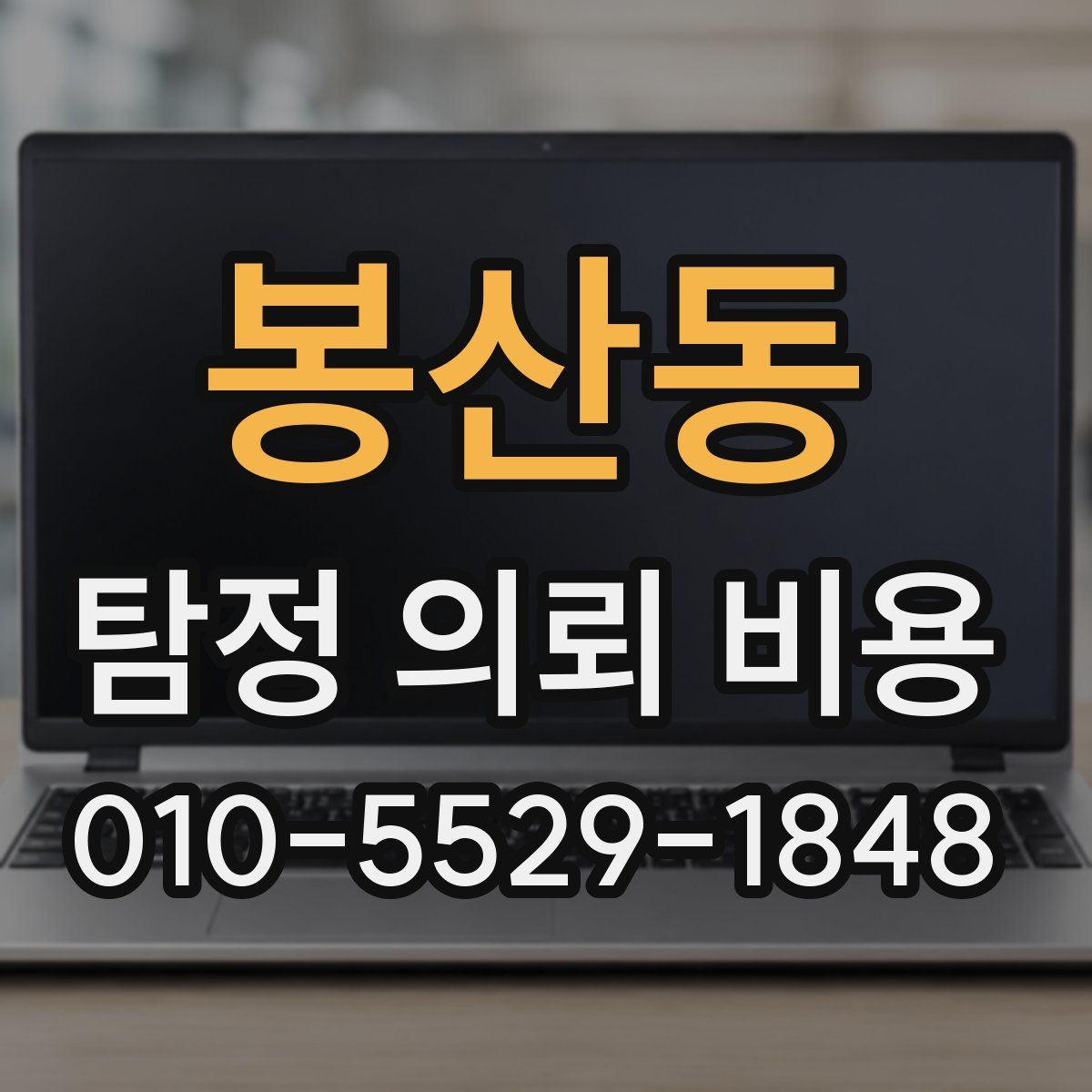 봉산동 탐정 의뢰 비용