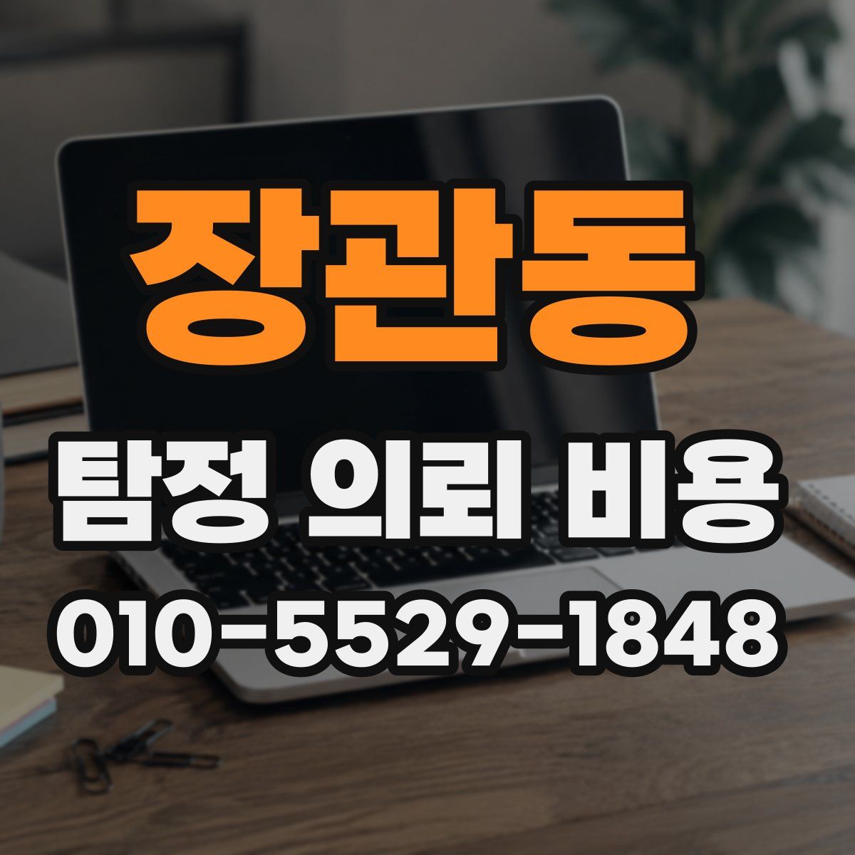 장관동 탐정 의뢰 비용