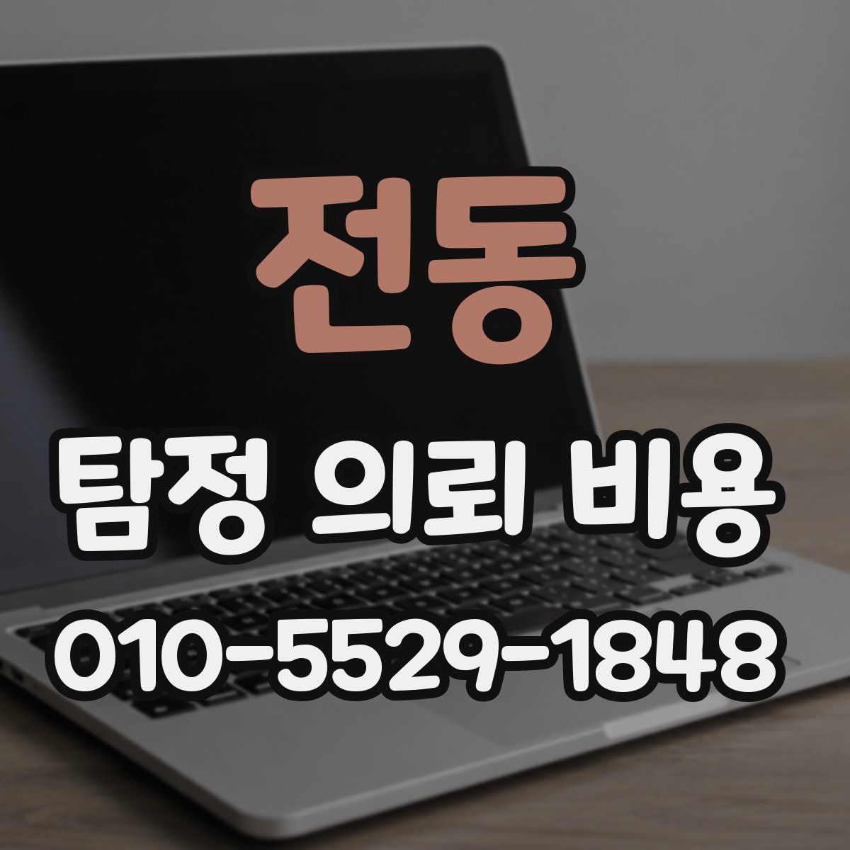 전동 탐정 의뢰 비용