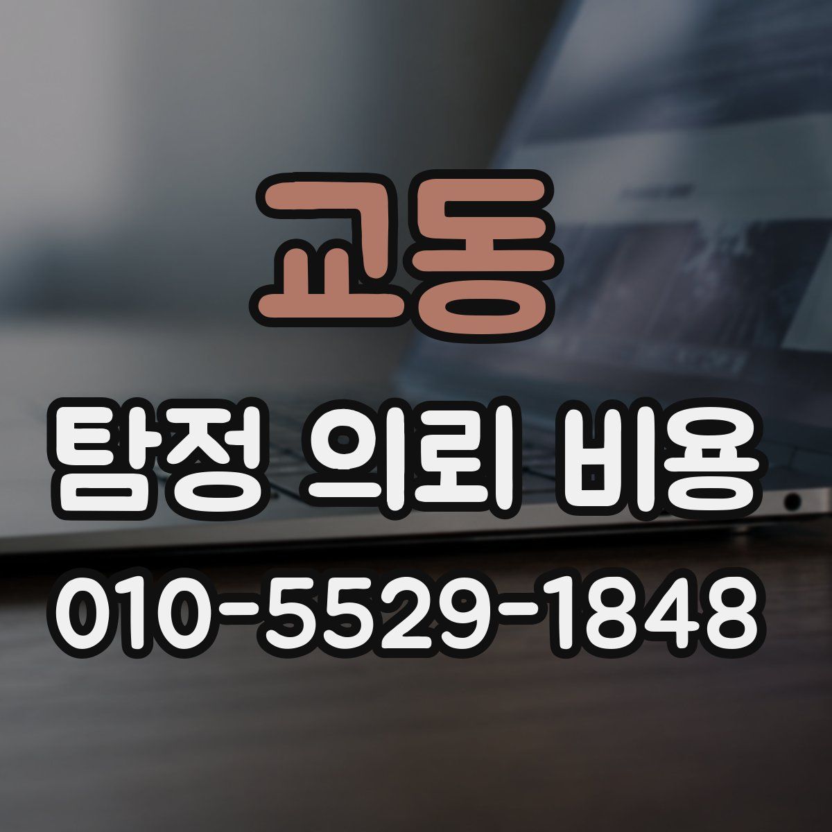 교동 탐정 의뢰 비용