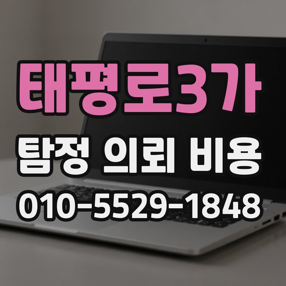 태평로3가 탐정 의뢰 비용