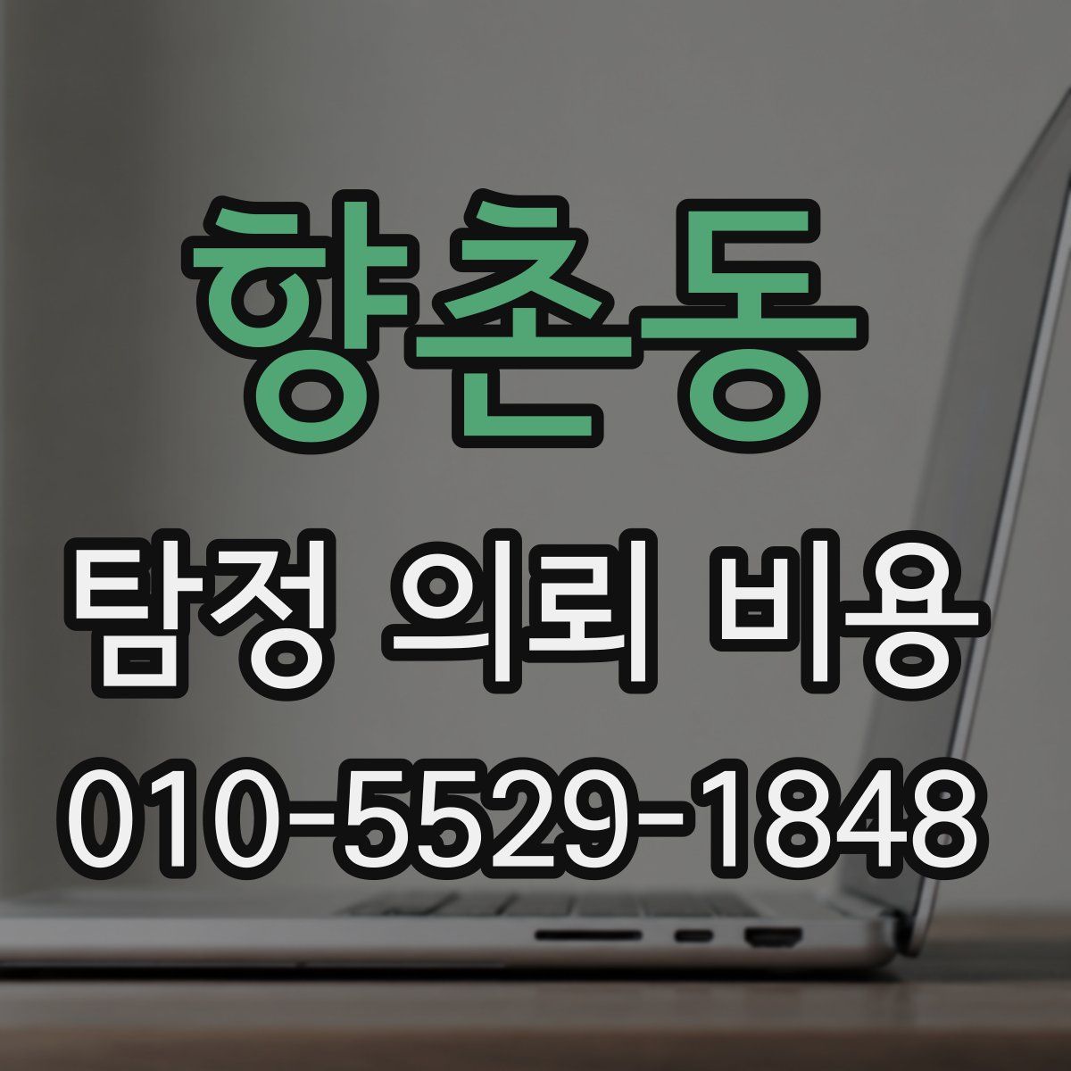 향촌동 탐정 의뢰 비용