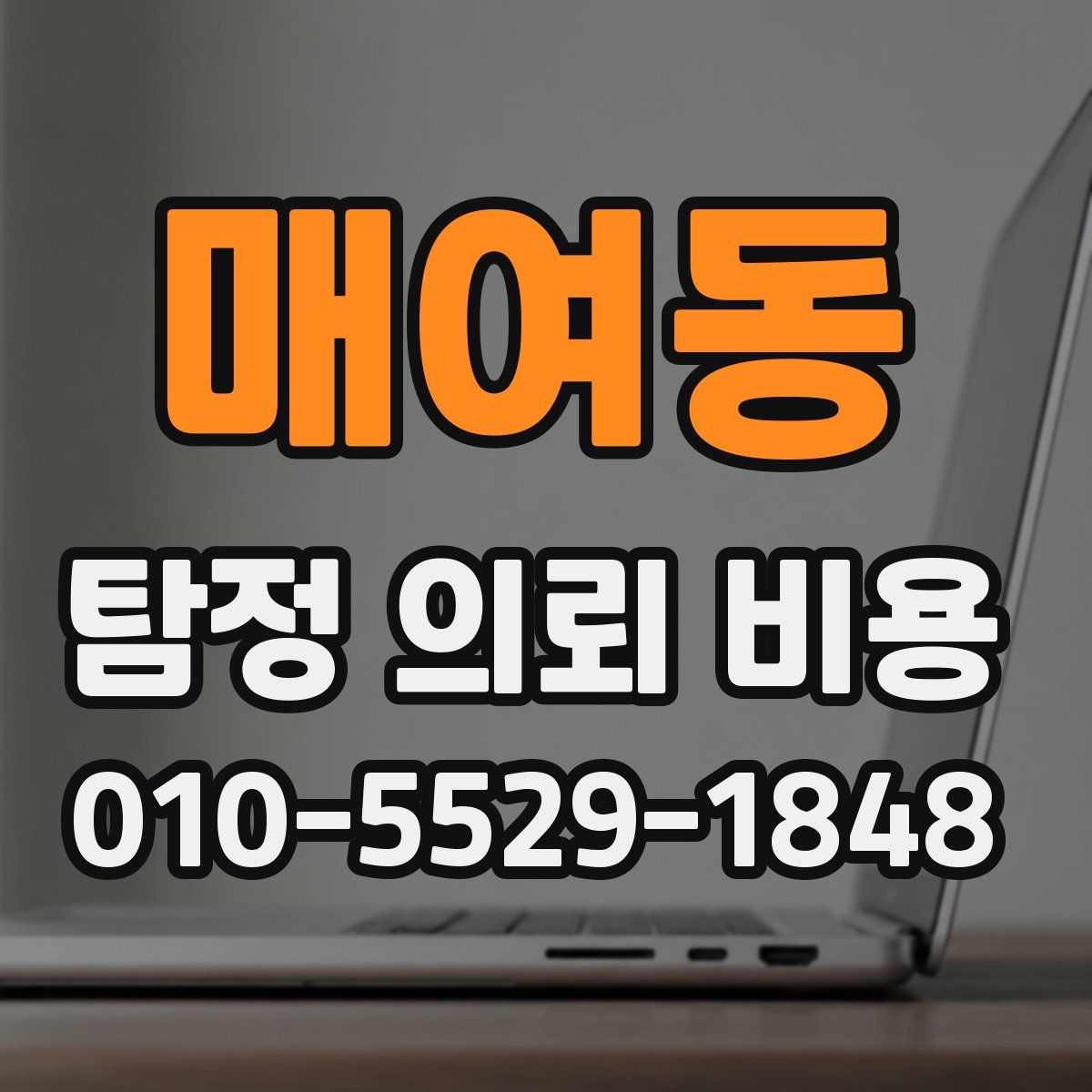 매여동 탐정 의뢰 비용