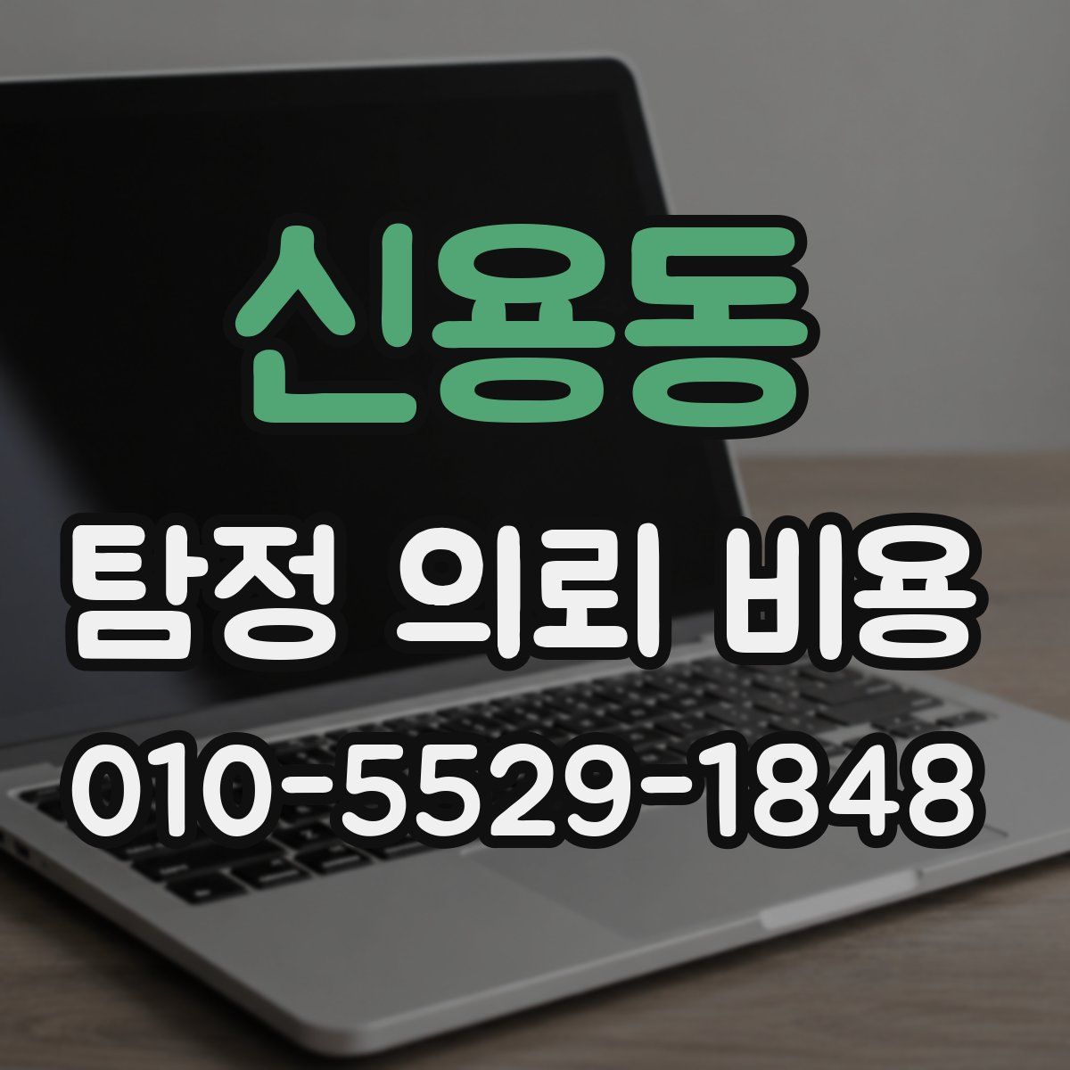 신용동 탐정 의뢰 비용