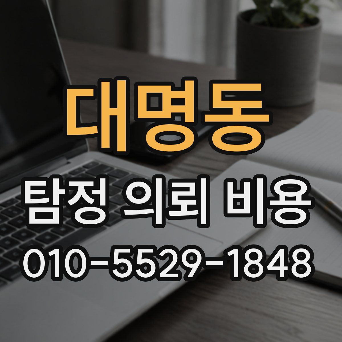대명동 탐정 의뢰 비용