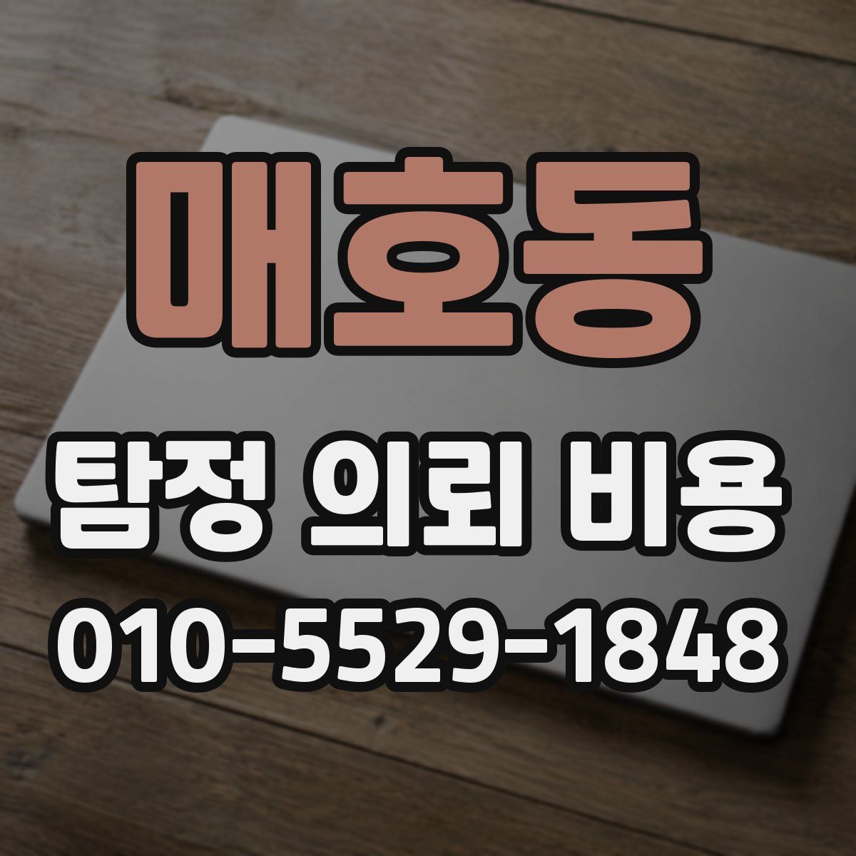 매호동 탐정 의뢰 비용