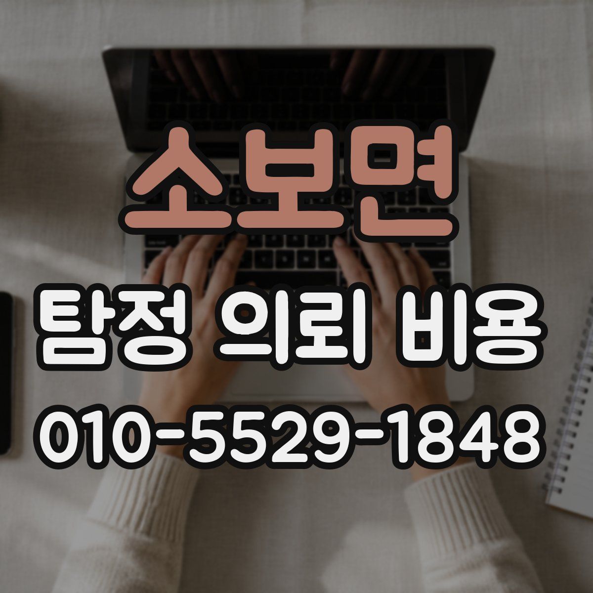 소보면 탐정 의뢰 비용