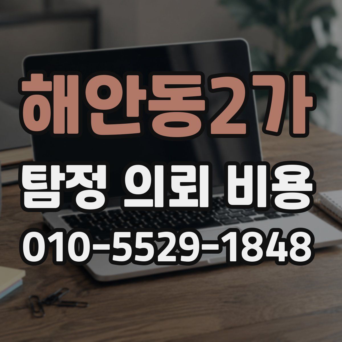 해안동2가 탐정 의뢰 비용