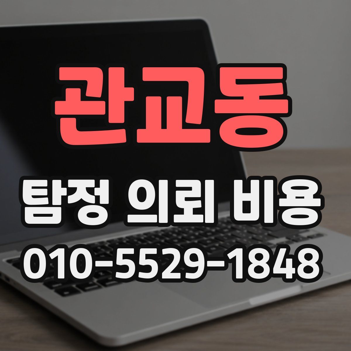 관교동 탐정 의뢰 비용