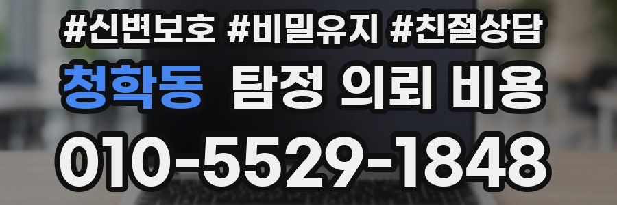 청학동 탐정 의뢰 비용