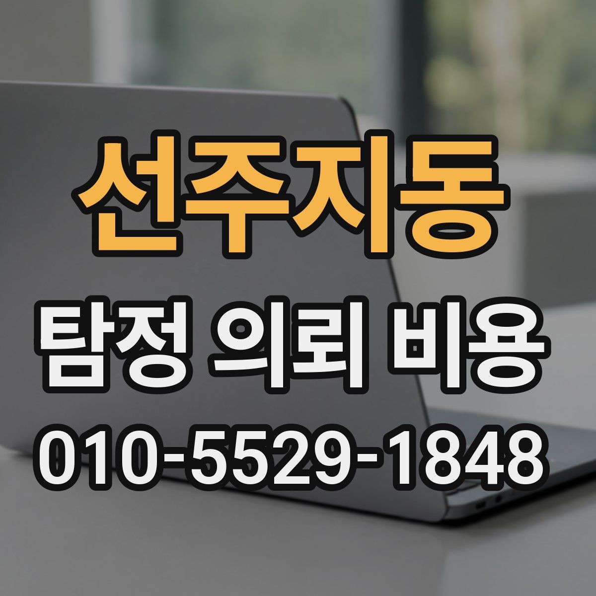 선주지동 탐정 의뢰 비용
