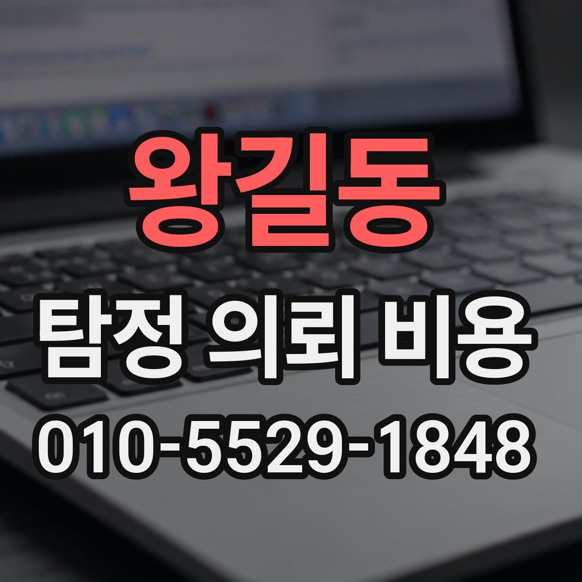 왕길동 탐정 의뢰 비용
