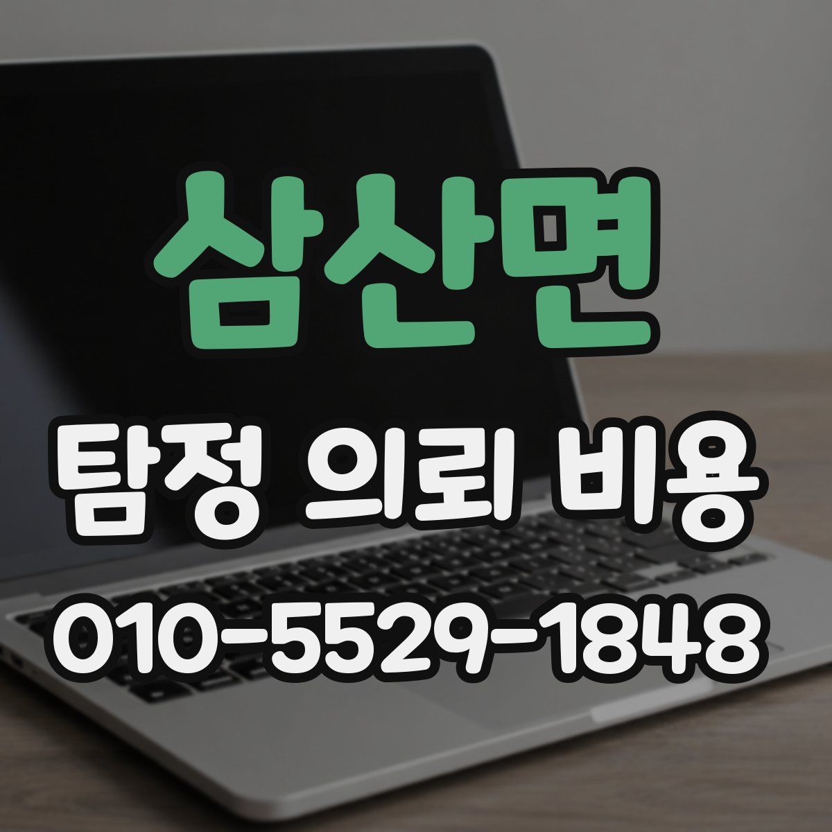 삼산면 탐정 의뢰 비용