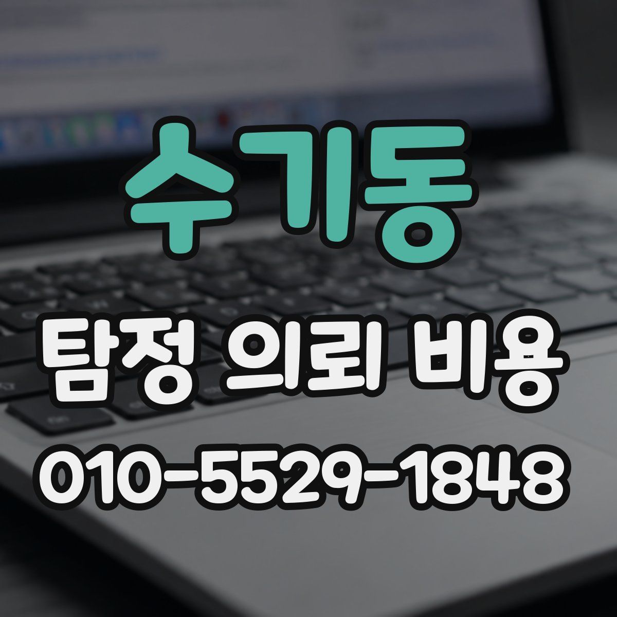 수기동 탐정 의뢰 비용