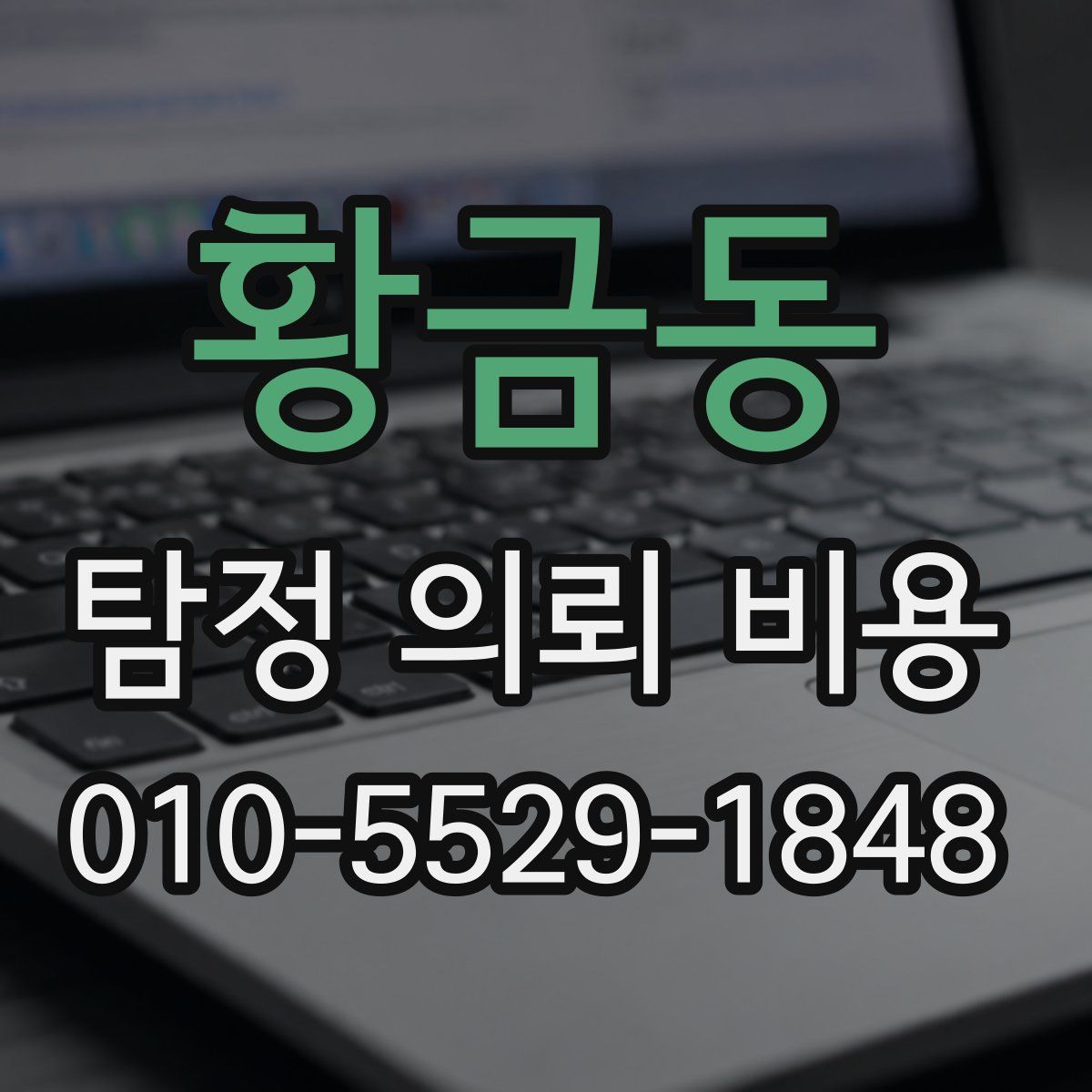 황금동 탐정 의뢰 비용