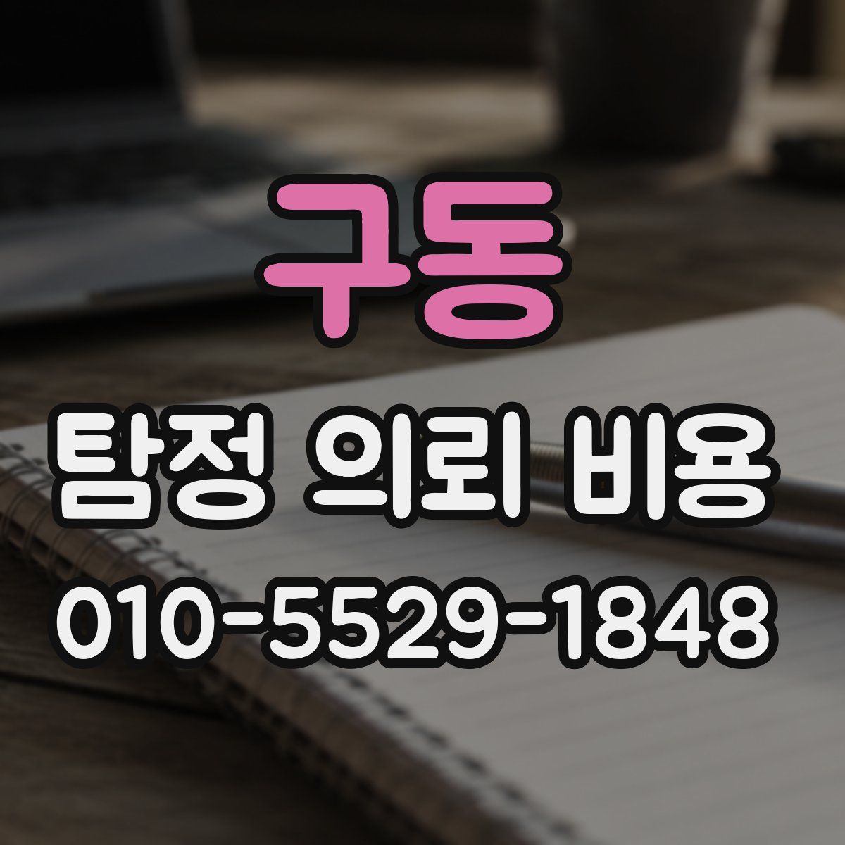 구동 탐정 의뢰 비용