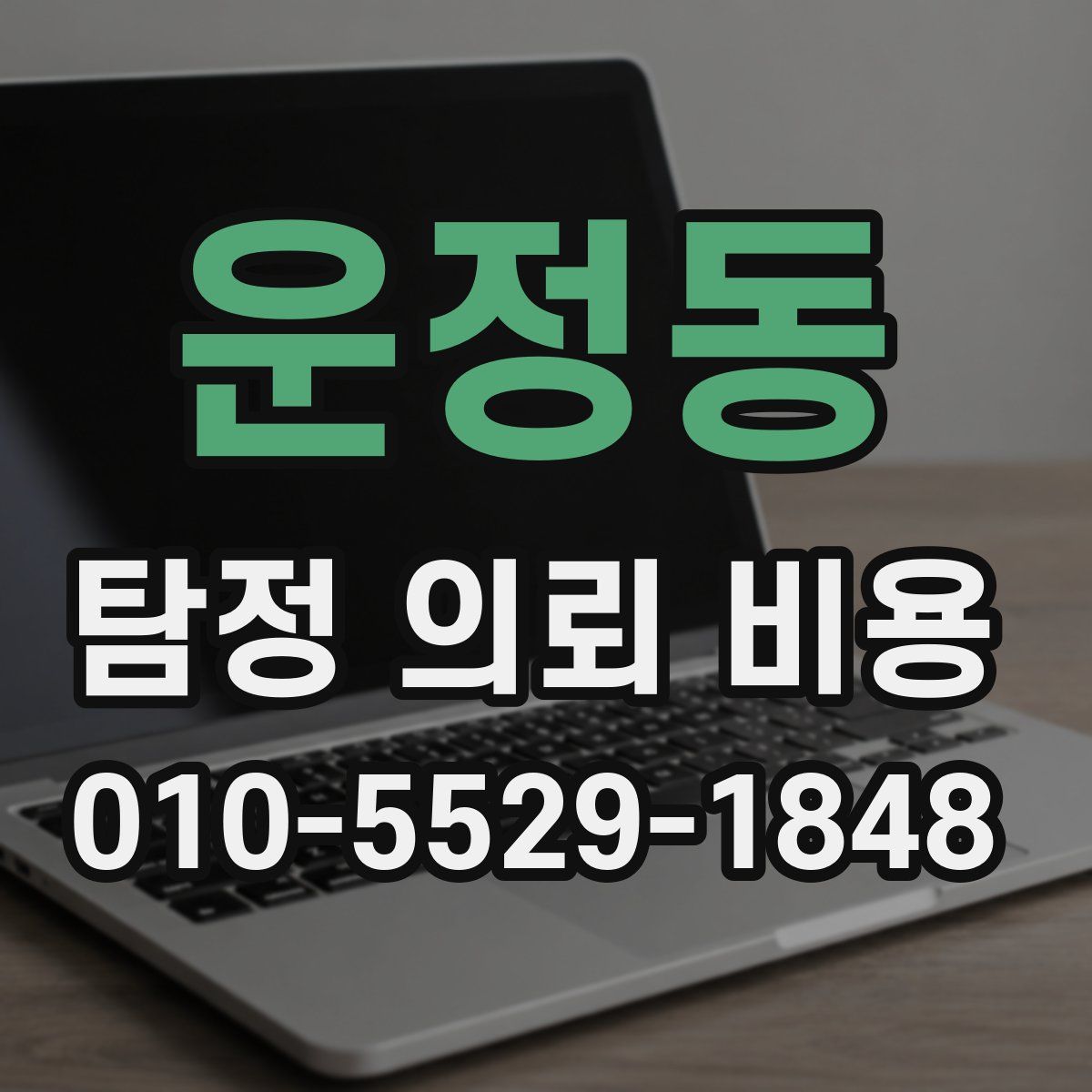 운정동 탐정 의뢰 비용