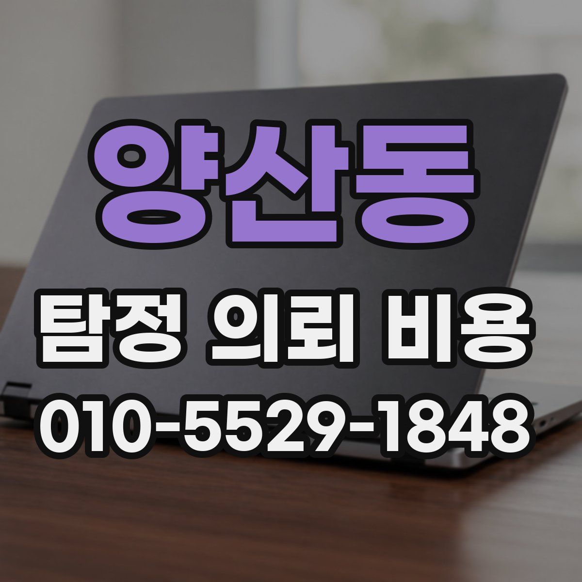 양산동 탐정 의뢰 비용