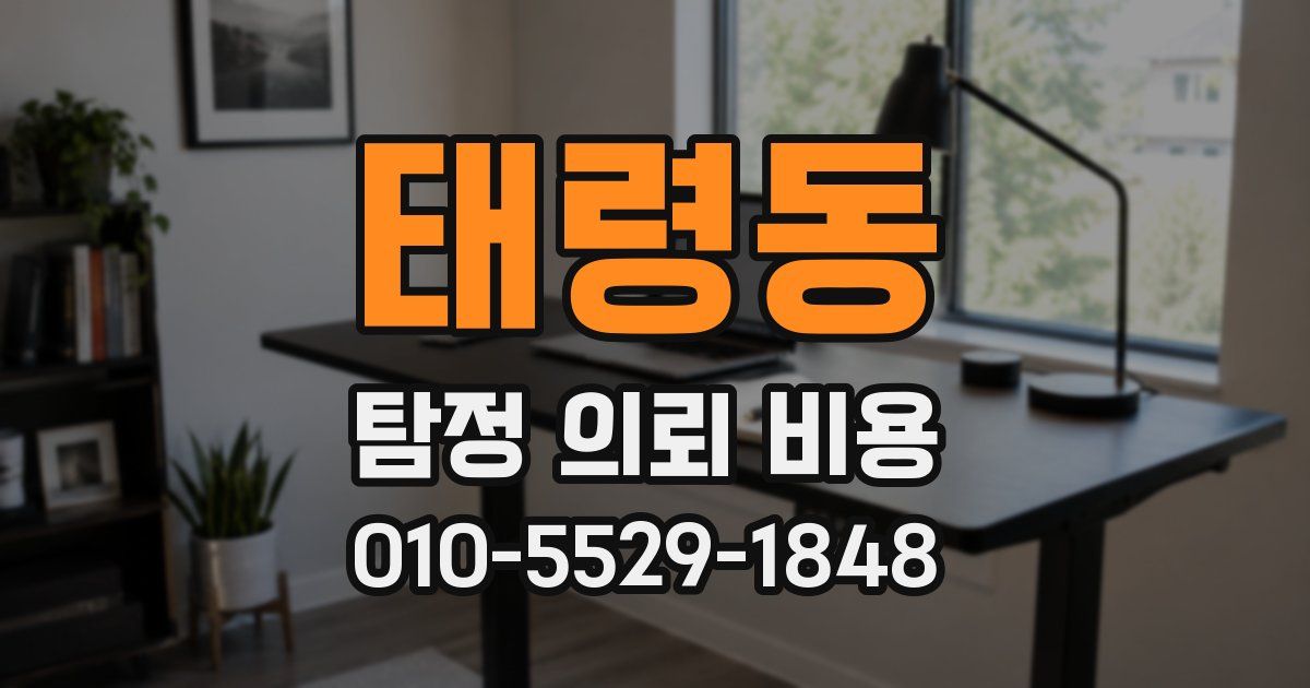 태령동 탐정 의뢰 비용