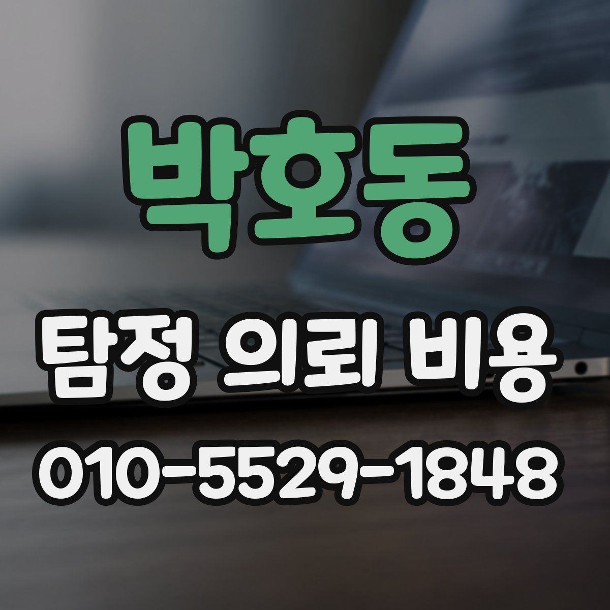 박호동 탐정 의뢰 비용