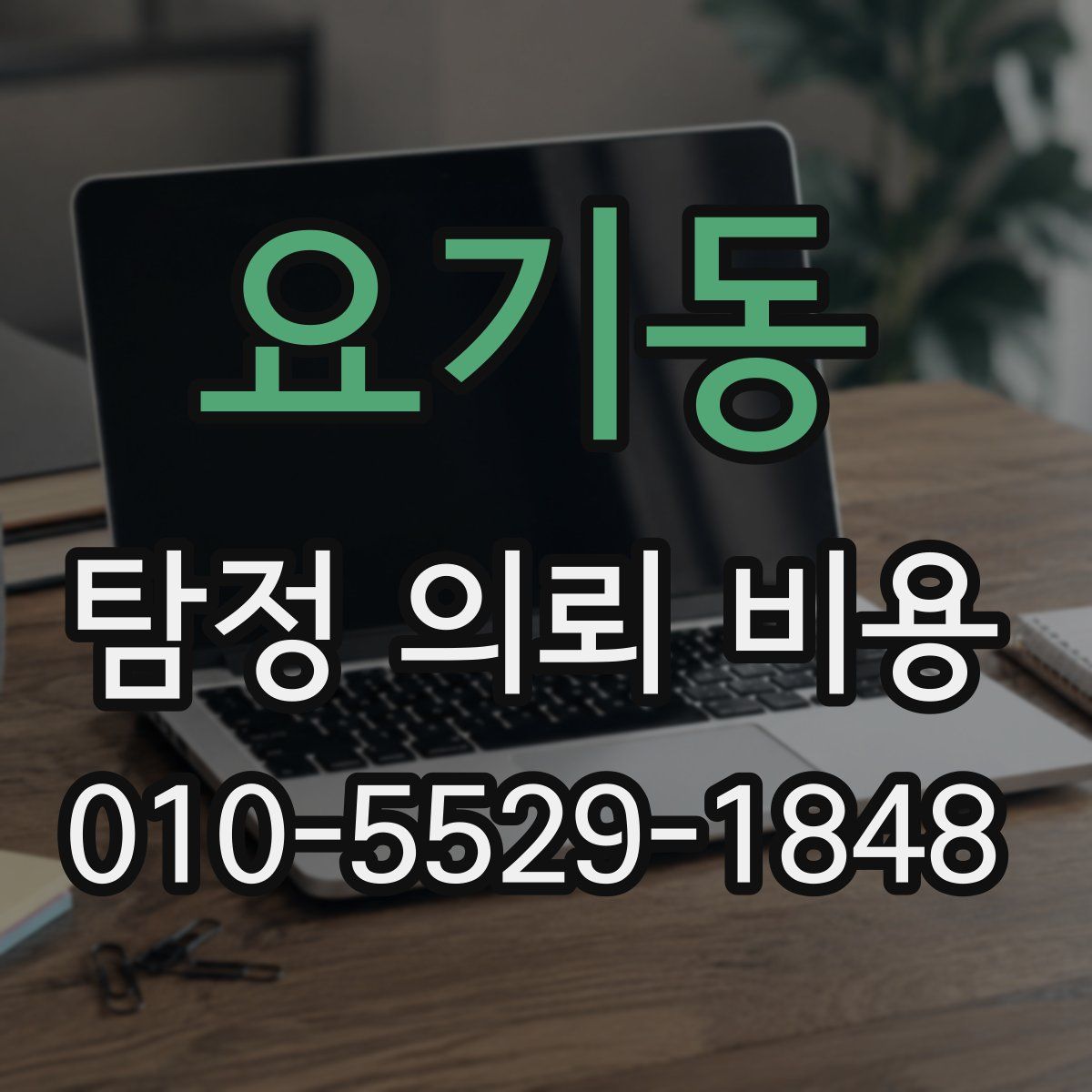 요기동 탐정 의뢰 비용