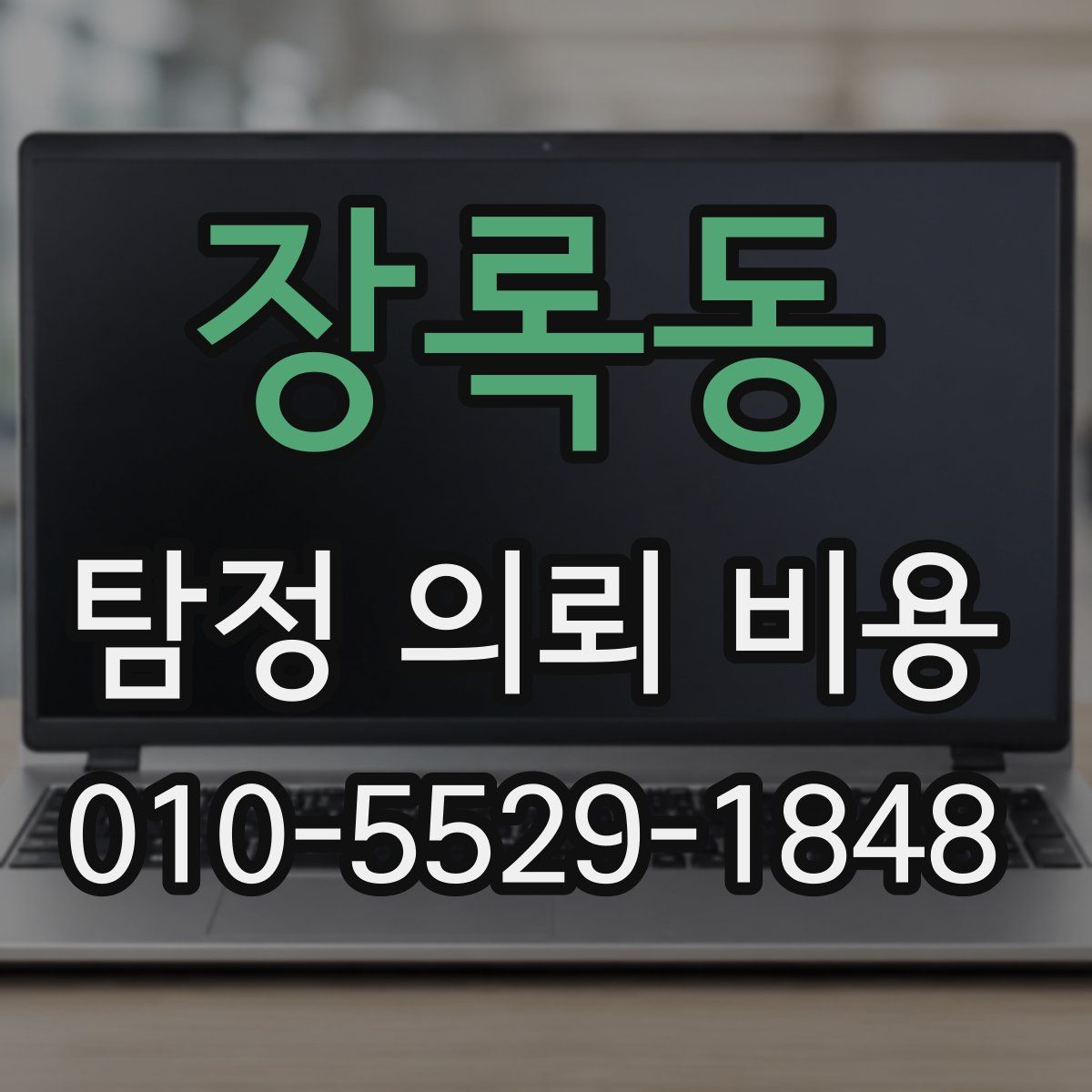 장록동 탐정 의뢰 비용