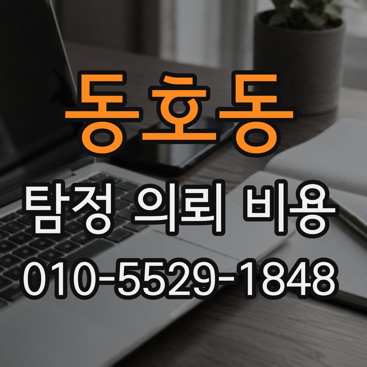 동호동 탐정 의뢰 비용