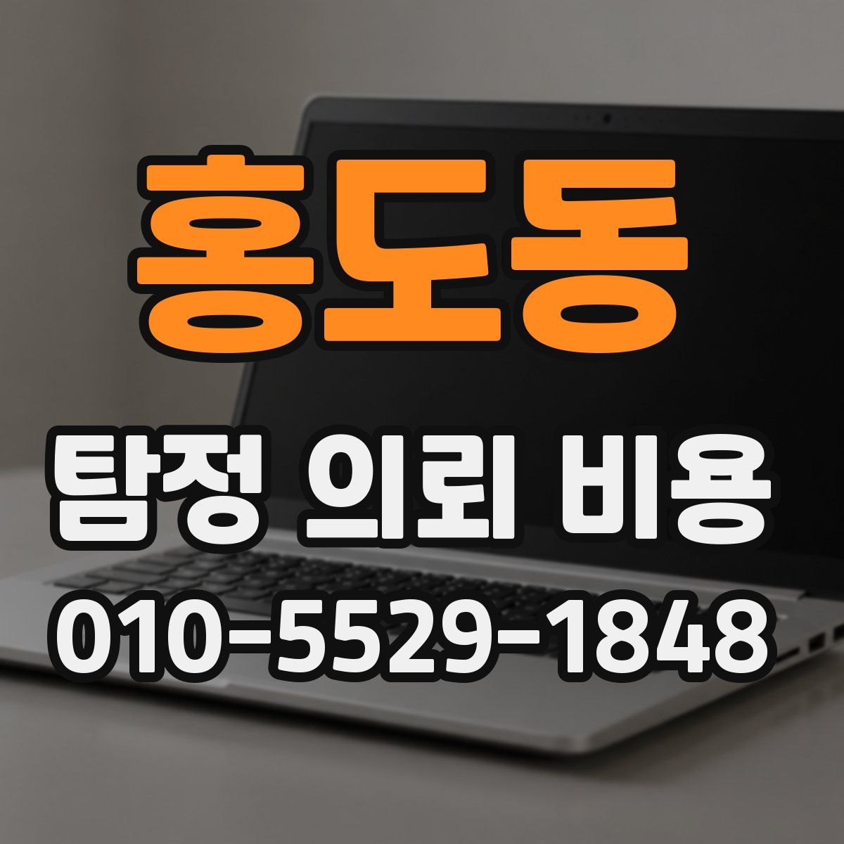 홍도동 탐정 의뢰 비용