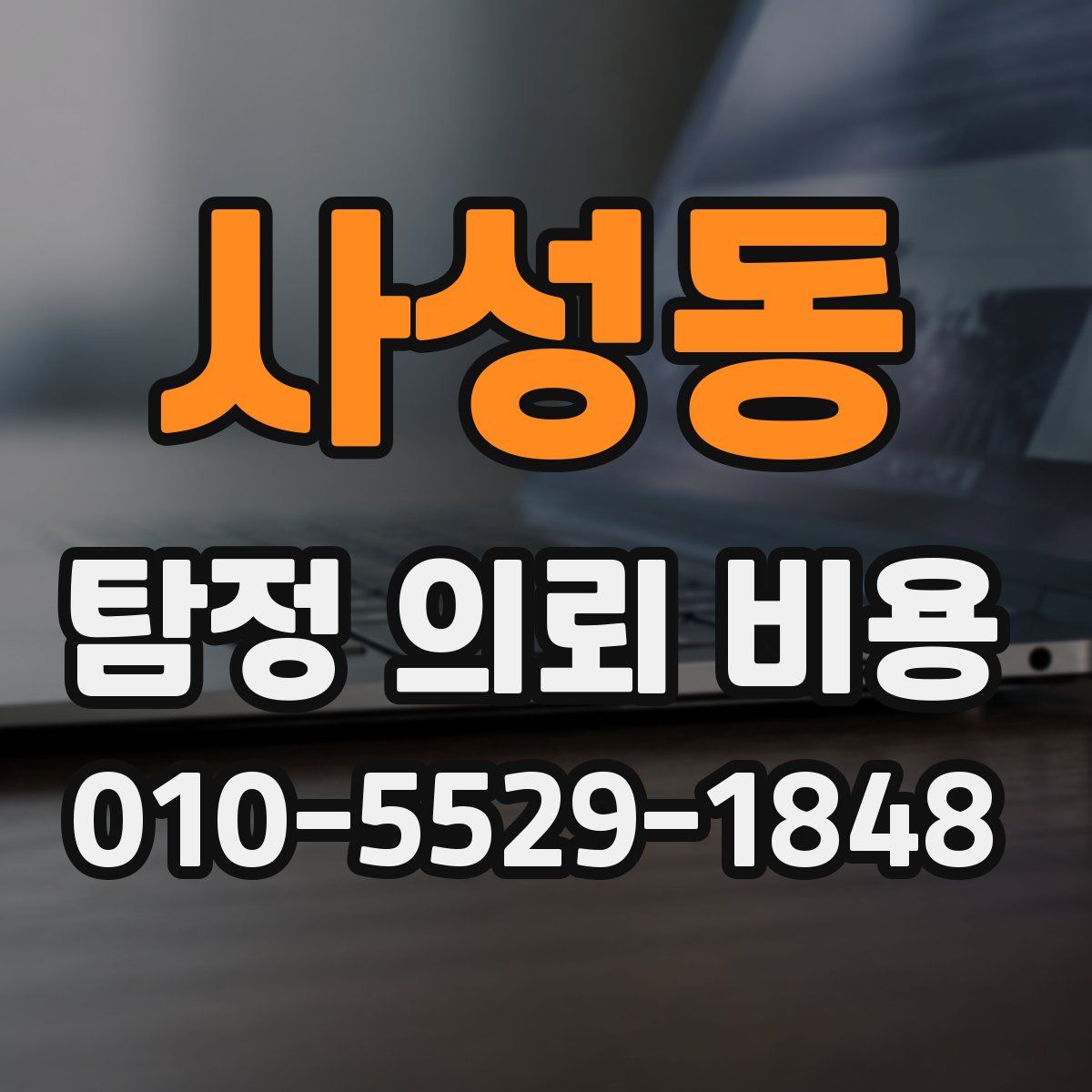 사성동 탐정 의뢰 비용