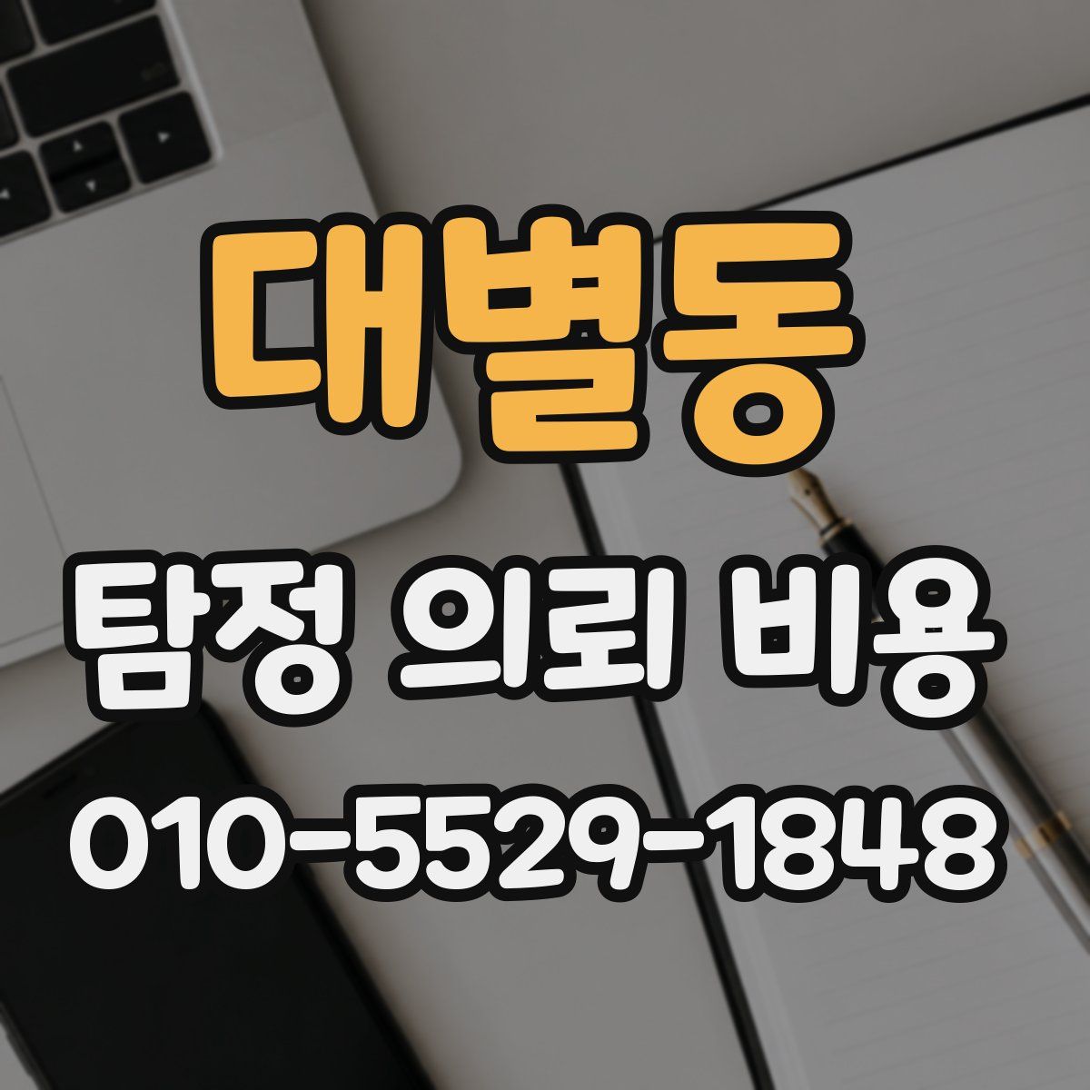 대별동 탐정 의뢰 비용