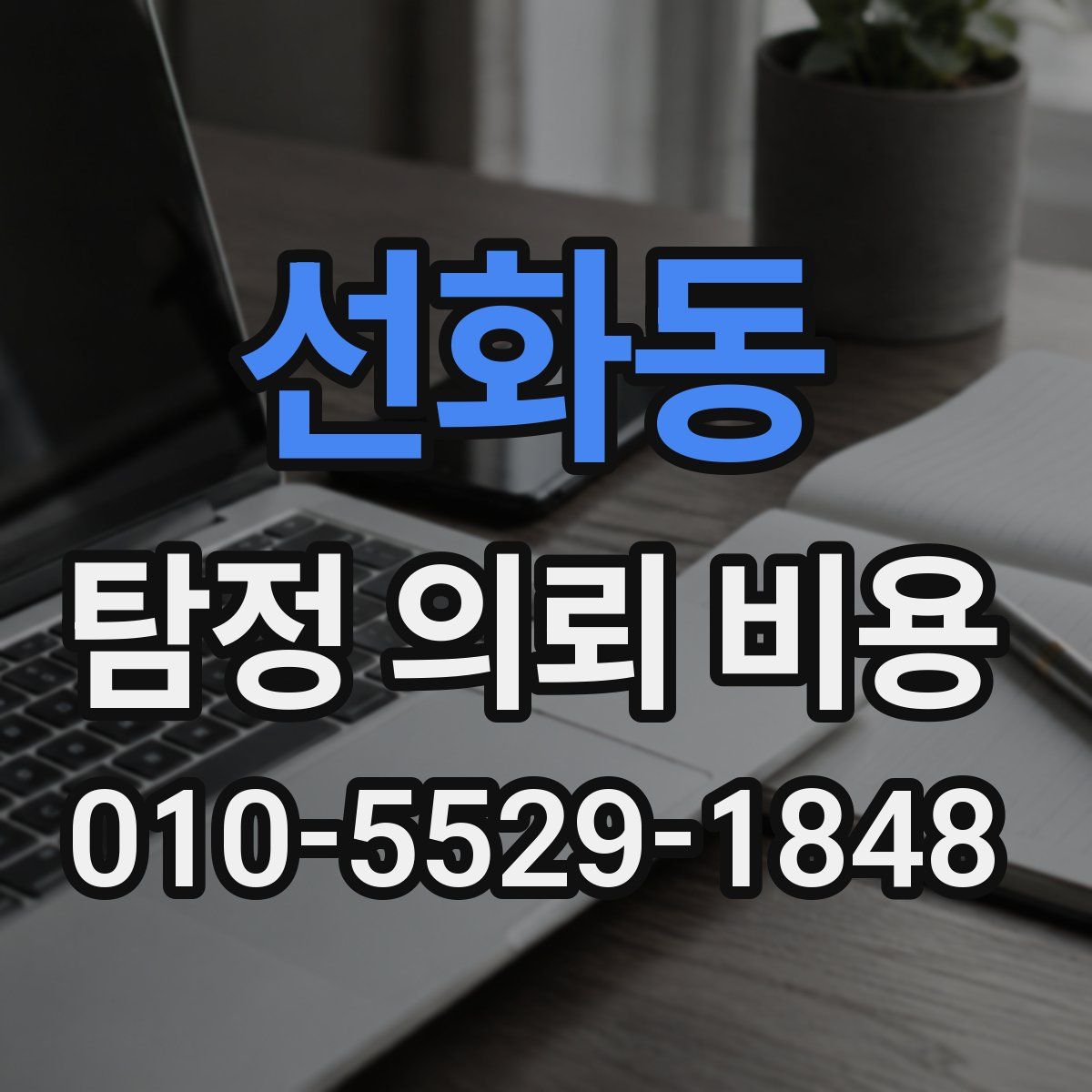 선화동 탐정 의뢰 비용