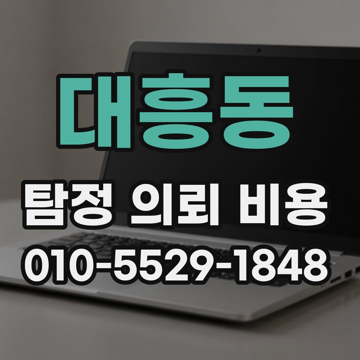 대흥동 탐정 의뢰 비용