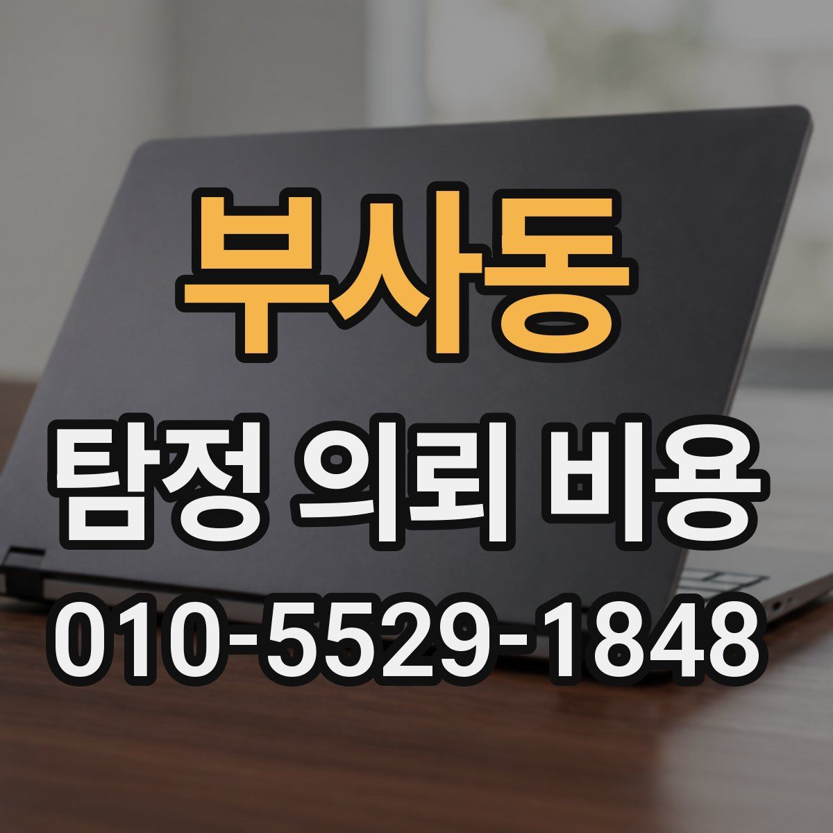 부사동 탐정 의뢰 비용