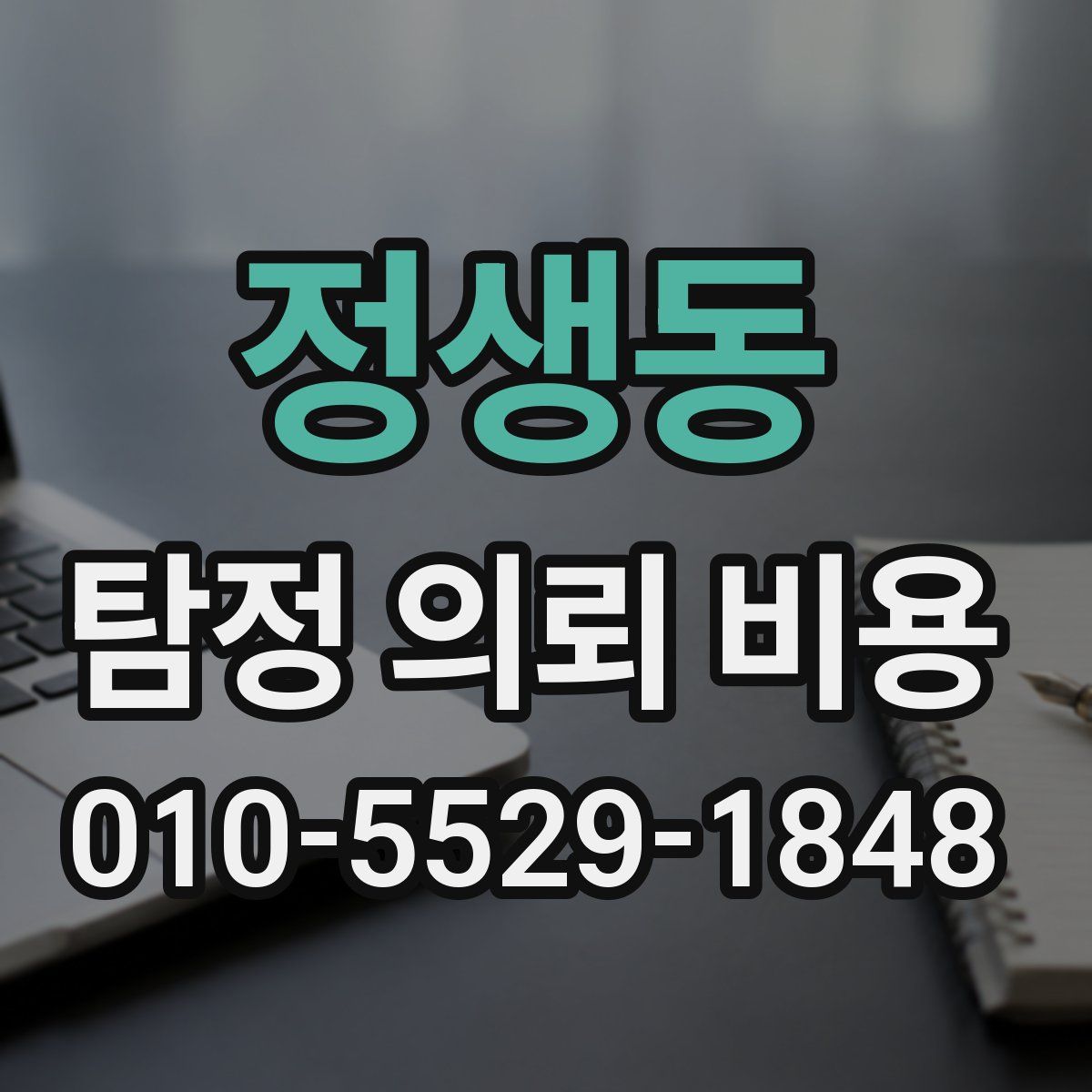 정생동 탐정 의뢰 비용