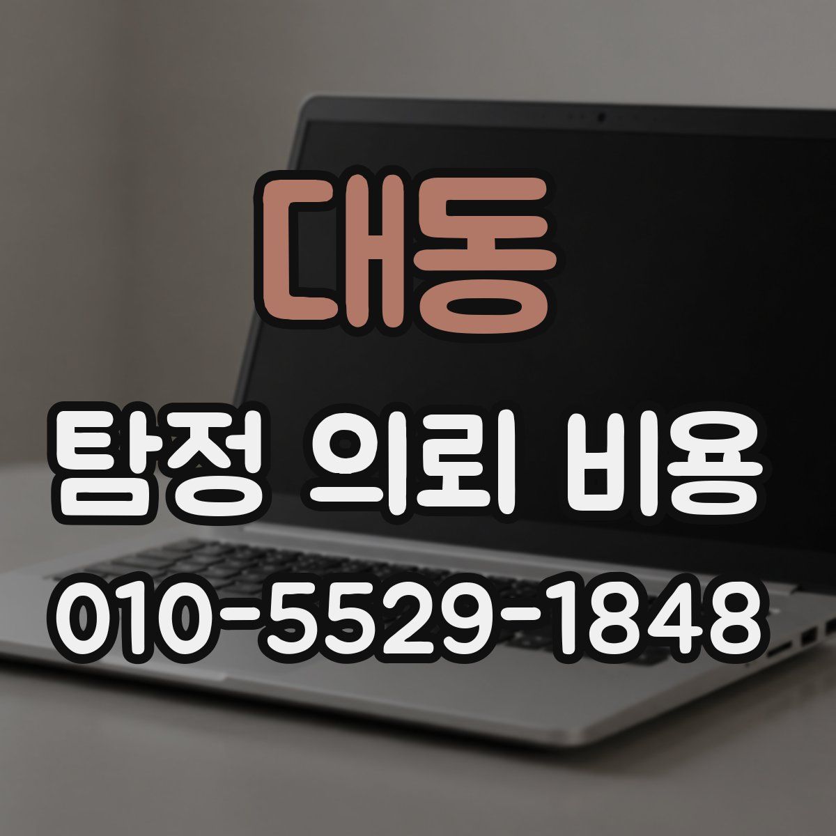 대동 탐정 의뢰 비용